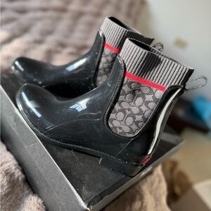 Coach Rivington Rain Boots